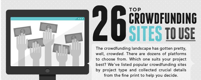 List of the Top 26 Crowdfunding Websites