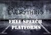 2020 List of Free Speech Social Media and Video Platforms